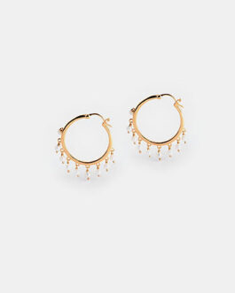 Lit All Day Earrings in Gold Plated 925 Silver