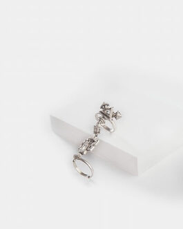 Elizabeth Bennet Ring in 925 Oxidised Silver