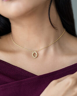 Heck Yes Necklace in Gold Plated 925 Silver