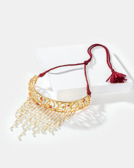 Add Wishlist Dilliwali Galfriend Choker in Gold Plated 925 Silver