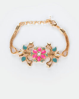 Gal Mithi Bracelet in Gold Plated Brass