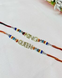 Alphabetical Letter Rakhi Set