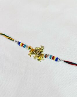 Designer Gold Finish Rakhi