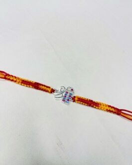 Shree Thread silver rakhi